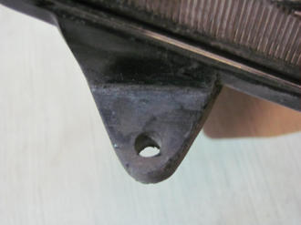 geschwei�te Scheinwerferhalterung